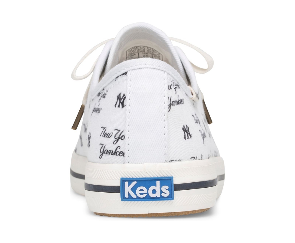 Keds Sneaker Damen Weiß - Kickstart Mlb® - BTJ-046283